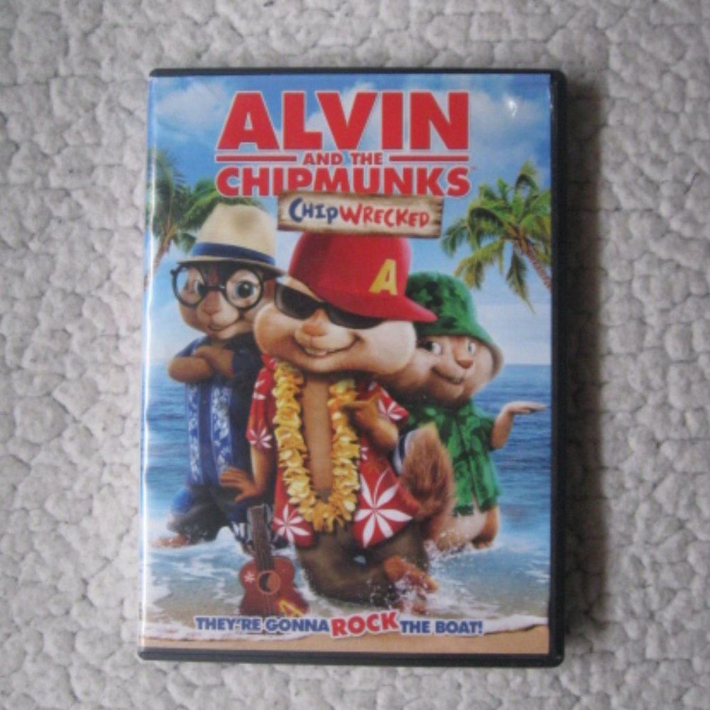 4/$15 20th Century Fox Alvin and the Chipmunks Chipwrecked DVD